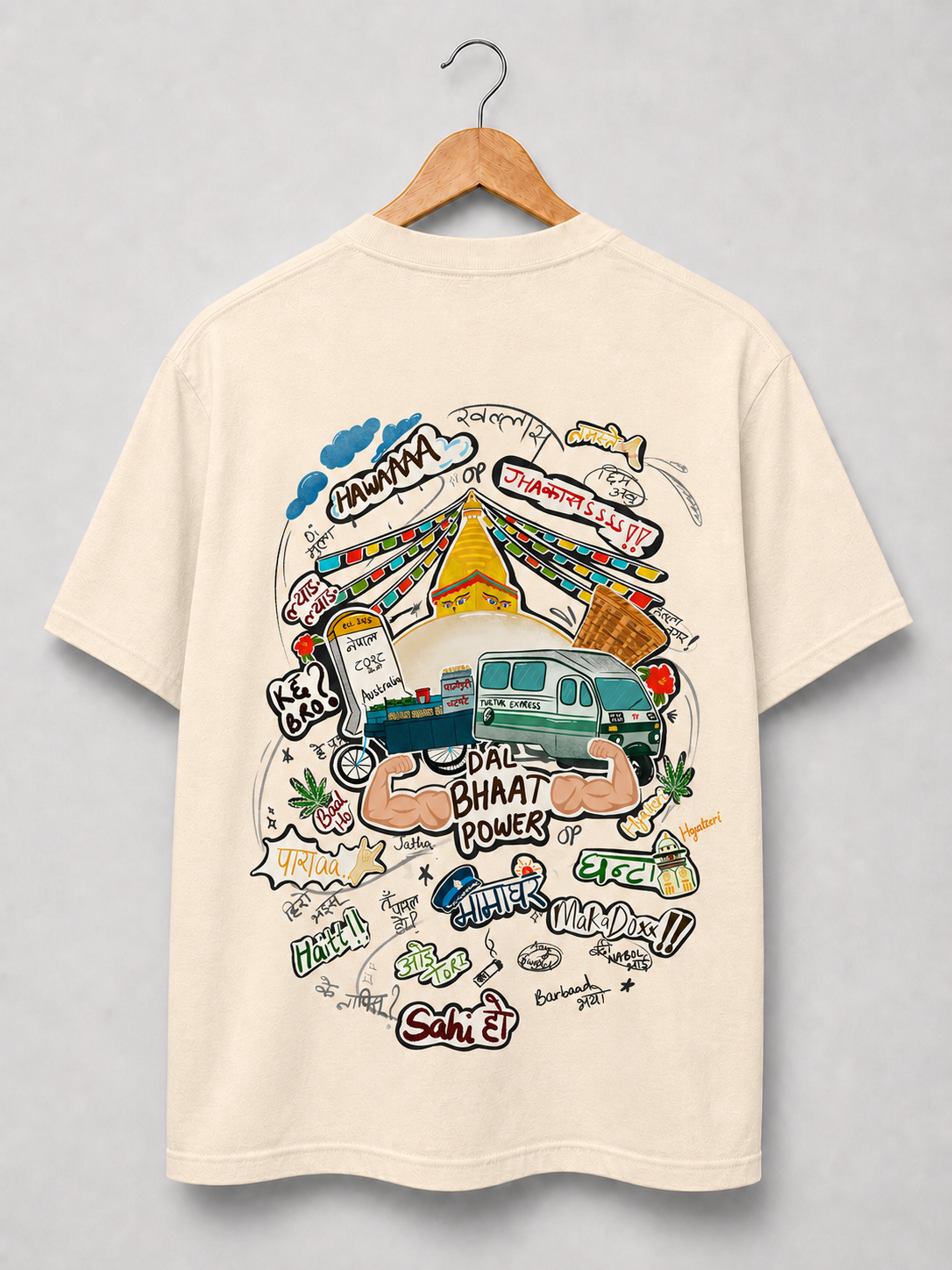 DAL BHAAT POWER T-SHIRT