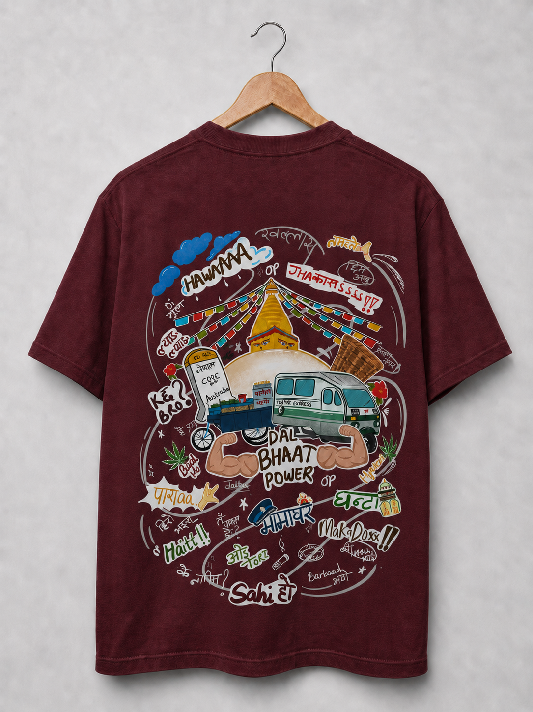 DAL BHAAT POWER T-SHIRT